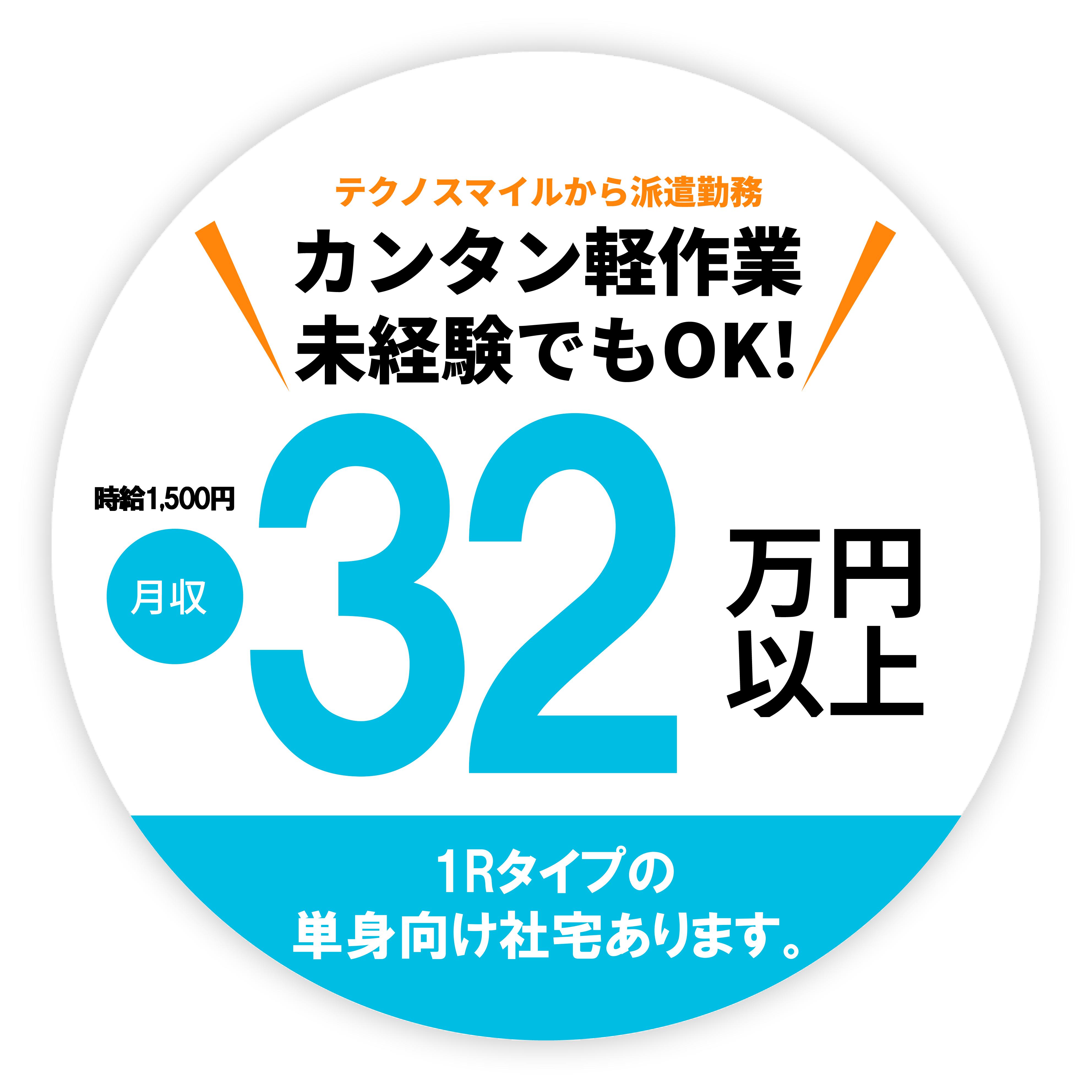 カンタン軽作業 未経験でもOK!